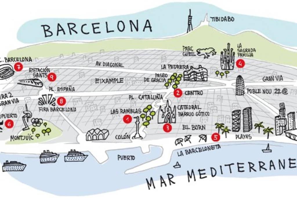 7 Pax Montserrat Ramblas Barcelona Barselona Dış mekan fotoğraf
